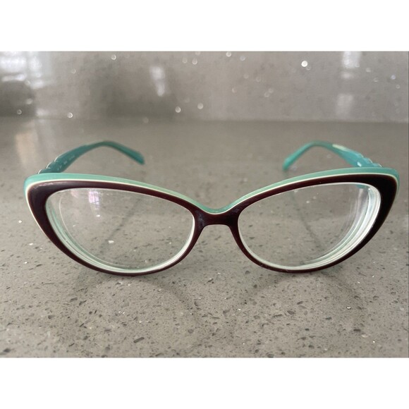 Salsa SA 3011 BR/BL Eyeglasses Frames ONLY Brown cat eye round 54-14-140 - Picture 1 of 13